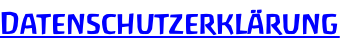 Datenschutzerklärung