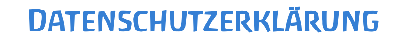 Datenschutzerklärung